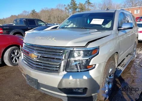 2015 Chevrolet Tahoe Ltz z USA, uszkodzony, nr VIN 1GNSKCKCXFR289864